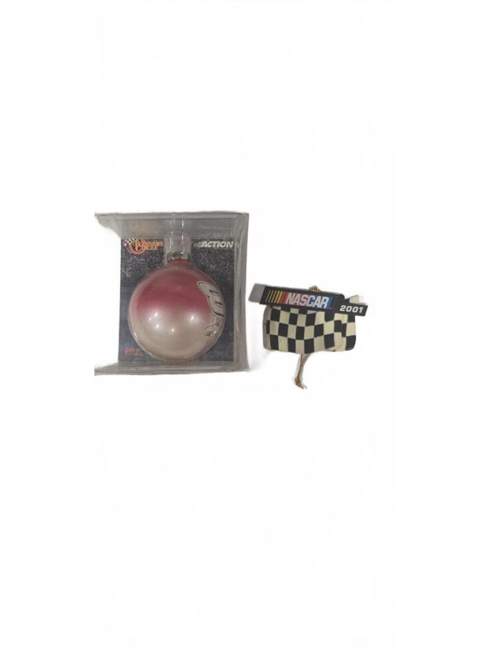 Dale Earnhardt Jr. #8 NASCAR 2001 Checkered Flag Christmas Ornament